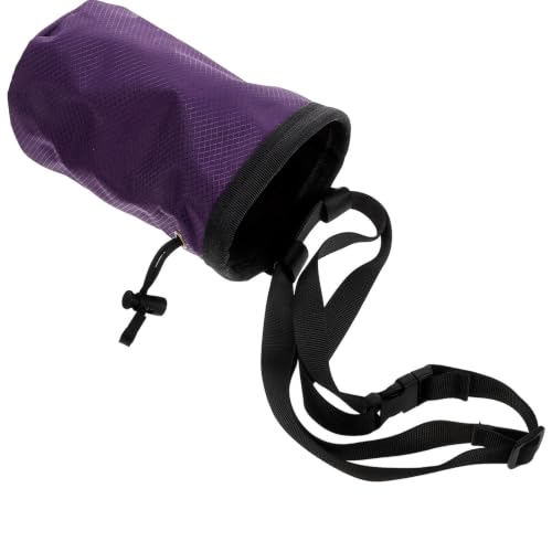 Climbing Chalk Bag with Anti-Slip Feature and Ergonomic Design Large Capacity Made of Sturdy Oxford Cloth and Fleece for Outdoor Climbing Activities