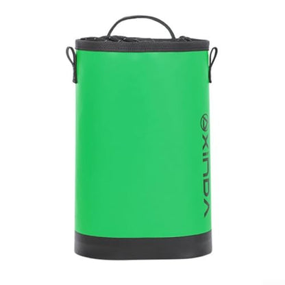 Climbing Tool Bag with Adjustable Waist Belt, 5L Outdoor Rock Climbing Gear Pouch for Ropes and Chalk, Water Resistant Polyester Storage Pack with Quick Draw Tower Design(Green) - size: Green