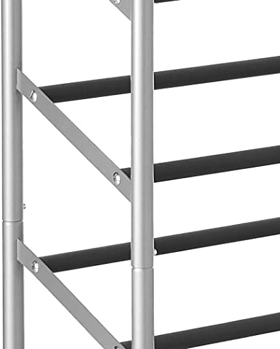 Whitmor 8 Tier Shoe Tower - 40 Pair - with Non-Slip Racks - size: 8-Tire