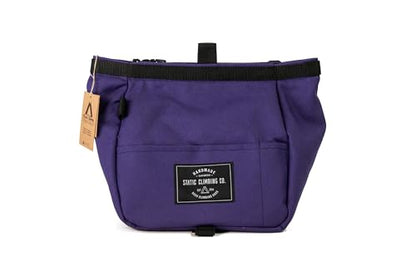 STATIC Chalk Bucket for rock climbing -Bouldering Chalk Bucket - color: Purple