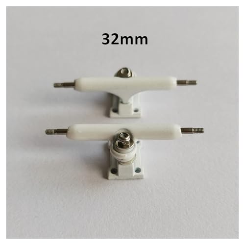 Fingerboard Trucks 1 Piece Set of 34mm/32mm Finger Plate Single-axis Bracket(32mm White) - color: 32mm White