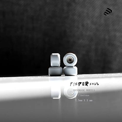 NOAHWOOD Fingerboards PRO Handmade Wheels (No CNC) (Gray)(or Cinerous) - color: Gray