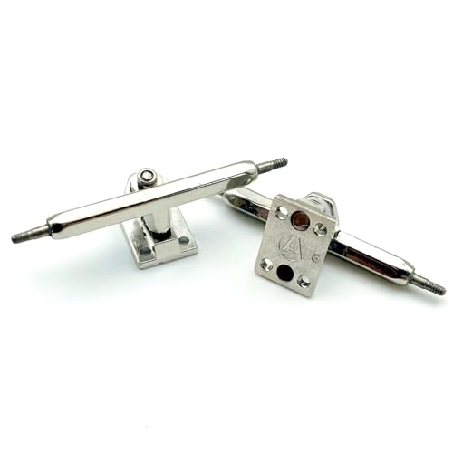 36mm Fingerboard Trucks with Hanger and Base for Finger Skateboard(White) - color: White