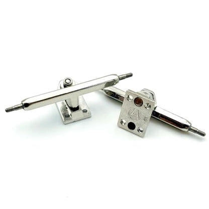 36mm Fingerboard Trucks with Hanger and Base for Finger Skateboard(Purple) - color: Purple