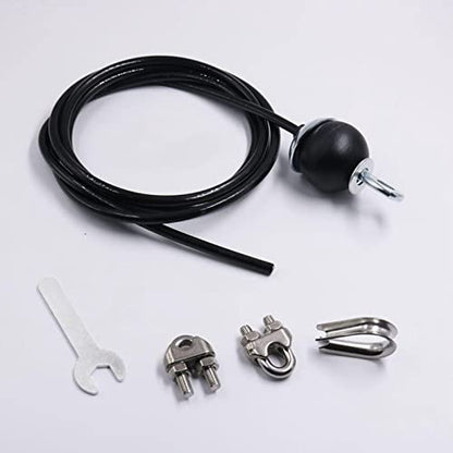 Premium DIY Pulley System for Home Gym Workouts, No Black Ball 3m