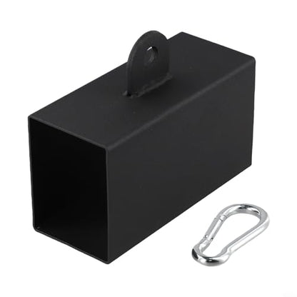 Duty Hand Grip Training Block With Buckle Attachment Spring Steel Construction For Cable Machine Pulley System Weight Training Exercise Equipment(Square 8x6cm) - color: Square 8x6cm