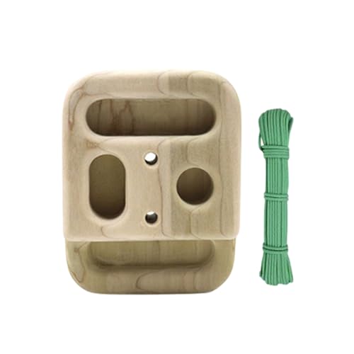 Pocket Wood Climbing Hangs Board Portable Finger Grip Strengthener Indoor Outdoor Wood Hangs Finger Training Portable Climbing Training
