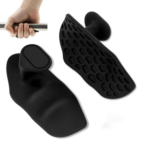 Fitness weightlifting anti-slip grip power machine, finger exercise machine, Blister Protection for Gym and Weightlifting - color: A pair of black