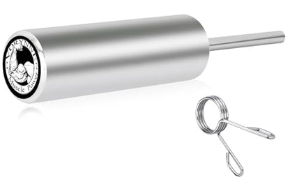Weight Stack Pin Extender for Gym Cable Machine & Home Gym, Ø 8 mm/Ø 10 mm, Allowing Additional Olympic Weight Plates, Made of Durable Steel for Secure and Long-Lasting Use - size: 10mm×6‘’