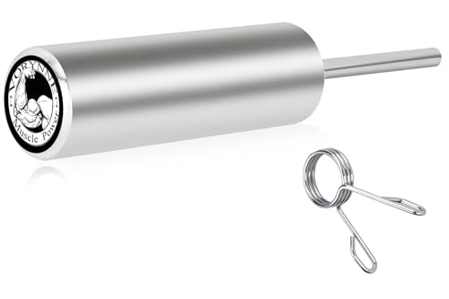 Weight Stack Pin Extender for Gym Cable Machine & Home Gym, Ø 8 mm/Ø 10 mm, Allowing Additional Olympic Weight Plates, Made of Durable Steel for Secure and Long-Lasting Use - size: 10mm×6‘’