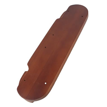 RiToEasysports Wooden Climbing Hangboard, Multiple Finger Hold Depths and Lengths Fingerboard for Home Gym Training, Rock Climbing Strength Building for Beginners and Athletes
