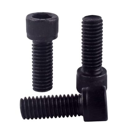 20Pcs 1/4-20 x 5/8" Socket Head Cap Screws Bolts, 12.9 Grade Alloy Steel Black Oxide Finish, Allen Hex Drive, UNC Coarse Full Thread - size: 1/4-20 x 5/8" (20PCS)