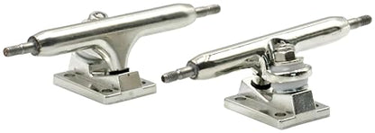 A1 Pro Fingerboard Trucks 36mm 34mm 32mm with New Base and Pivot Cup (34mm Chrome) - color: 34mm Chrome