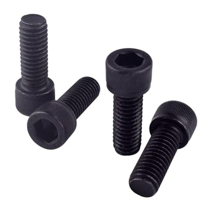 10Pcs 5/16-18 x 1-1/2" Socket Head Cap Screws Bolts, 12.9 Grade Alloy Steel Black Oxide Finish, Allen Hex Drive, UNC Coarse Full Thread - size: 5/16-18 x 1-1/2" (10PCS)