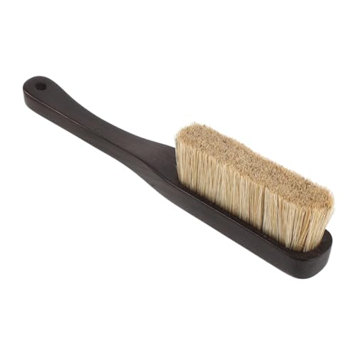 Ciieeo Climbing Reducing Hand Fatigue Brush Chalk with Wooden Handle and Fine Boar Hair Bristles Grip Cleaning for Outdoor Rock Climbing and Lengthy Climbs