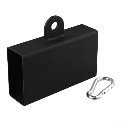 Duty Hand Grip Training Block With Buckle Attachment Spring Steel Construction For Cable Machine Pulley System Weight Training Exercise Equipment(Square 8x4cm) - color: Square 8x4cm