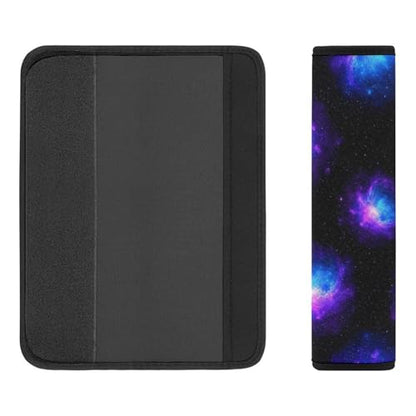 Universal Soft and Comfortable Seat Belt Cover for Adults and Children, Most Cars, 2 Pack Purple Galaxy Starry Sky Constellation Seat Belt Covers Cushion Neck and Shoulder Support - color: Pattern 856