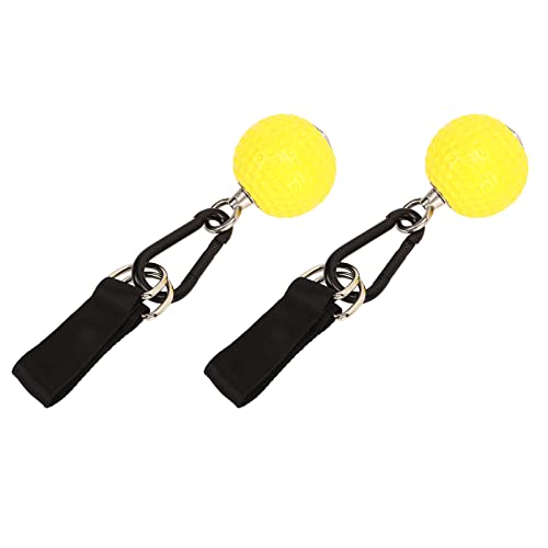 Climbing Pull Up Grip, 1 Pair Training Balls with Stainless Steel Hooks and Straps, Slip PU Material for Grip Strength and Forearm Training, for Indoor