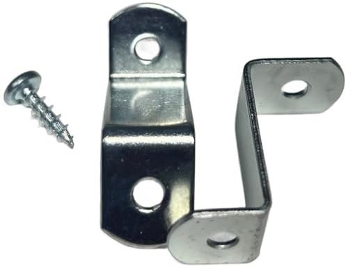 Canvas Clips for Picture Framing Screws Included 15 per Pack ( Choose Your Offset Size ) by E.H.C. (1" Offset) - size: 1" offset