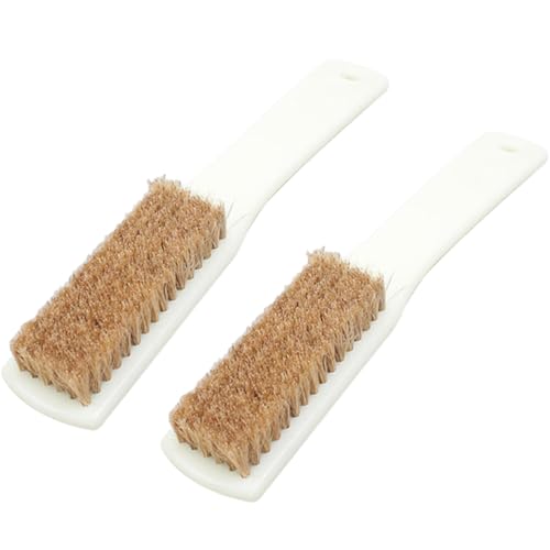 MAGICLULU Bouldering Brush Rock Cleaning Brush with Coarse Boar Bristles and Sturdy Handle, 2pcs Set for Sports Climbing and Outdoor Rock Cleaning