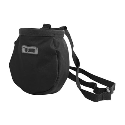 Climbing Chalk Bag Drawstring Pouch Gymnastics Chalk Bag Bouldering Storage Bag Adjustable Strap Oxford Cloth Portable Compartment Suitable for