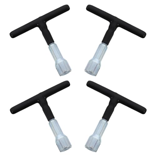 4pcs Wing Nut Driver with T Handle Manual Hand Tool for Eye Screw Hooks and Hook Bolts Installation Portable Nut Driver Tool Mounting