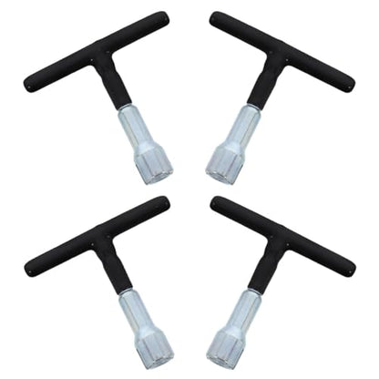 4pcs Wing Nut Driver with T Handle Manual Hand Tool for Eye Screw Hooks and Hook Bolts Installation Portable Nut Driver Tool Mounting
