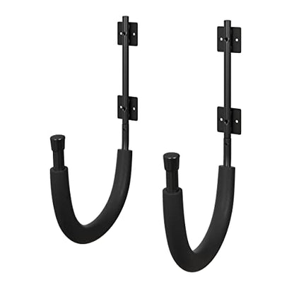 2-Pack of Kayak Storage Hook Sets - Kayak Wall Mount Hangers with 100lb Capacity Per Pair for Paddleboards, Surfboards, - size: 1-Set