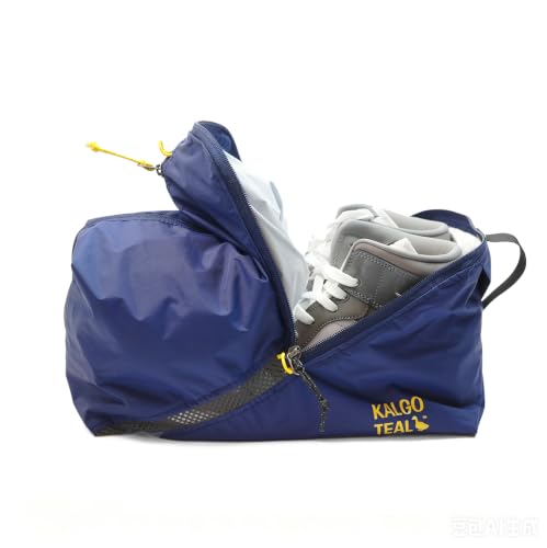 Ultralight Travel Shoe Bag 15L, Fits 2 Pairs Shoes, Large Water-Resistant Packing Cube. - size: L