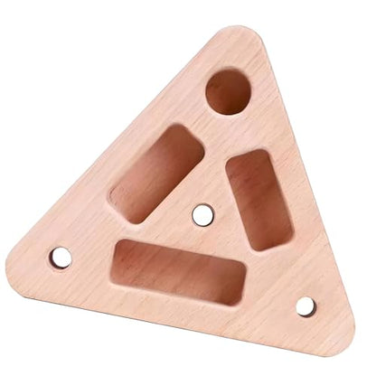 Indoor Climbing Hangboards Durability Boxwood Hangboards Portables Fingerboard for Indoor Outdoor Use