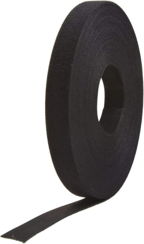 VELCRO Brand Cut to Length Straps Heavy Duty | 45 Ft x 3/4 in | ONE-WRAP Self-Gripping Double Sided Roll-| Bundling Ties Fasten to Themselves for Secure Hold,VEL-30834-AMS,Black,(Pack of 12) - color: Black, size: 45 Ft x 3/4 in (Pack of 12)