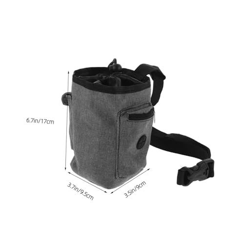 Balacoo Dynamic Chalk Pouch for Climbing Bars Hiking Workout Large Zippered Pocket Removable Belt