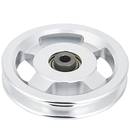 Brrnoo Cable Pulley System Gym, Aluminium Alloy Fitness Pulley Pulley System Pulley Wheel Attachments Fitness Pulley Strength Training Accessory - size: Diameter 115mm