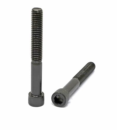 iexcell 5 Pcs 3/8-16 x 3 Partially Threaded Alloy Steel 12.9 Grade Hex Socket Head Cap Screws Bolts Kit, Black Oxide Finish - size: 3/8-16 x 3" ( Partially Threaded )