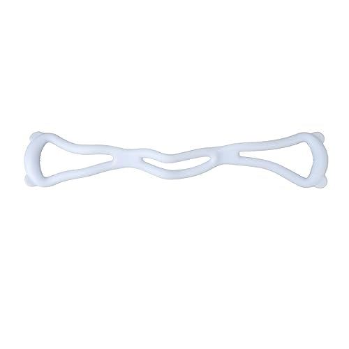 Shoulder Exercise Elastic Rope 8 Shaped Fitness Resistance Band Comfortable Portable Anti Slip Rugged for Home Gym Body Shaping Blue 3Pcs