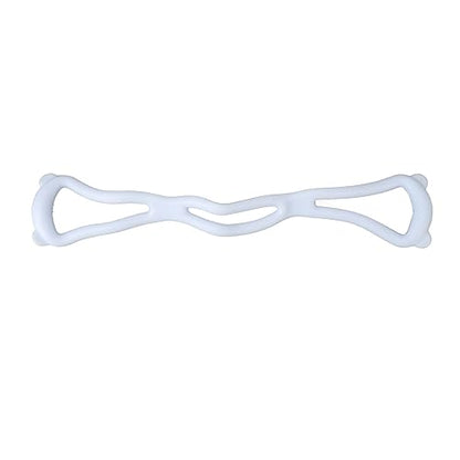 Shoulder Exercise Elastic Rope 8 Shaped Fitness Resistance Band Comfortable Portable Anti Slip Rugged for Home Gym Body Shaping Blue 3Pcs