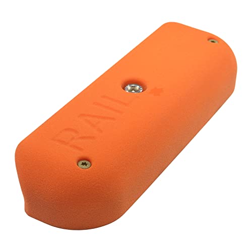 Atomik Climbing Holds Educational Rail in Orange