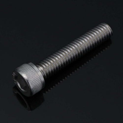 50 PCS Socket Head Cap Screw Assortment Set, M6 x 8mm, 10mm, 12mm, 16mm, and 20mm, Stainless Steel 304, Bright Finish - size: Assortment 8mm to 20mm