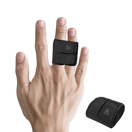 Finger Splint Wraps Reusable Finger Buddy Tape Adjustable Finger Brace Trigger Finger Splints Mallet Finger Support Compression Finger Sleeves for Arthritis Pain Relief, Sport Injury - L - size: Large, style: Buddy