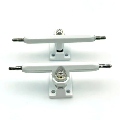 36mm Fingerboard Trucks with Hanger and Base for Finger Skateboard(White) - color: White