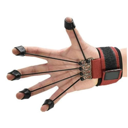 Finger Extensor Exerciser, Trainer Resistance Band Stretcher Strengthener, Hand Finger Stretcher Trainer with Resistance Band for Men Women.