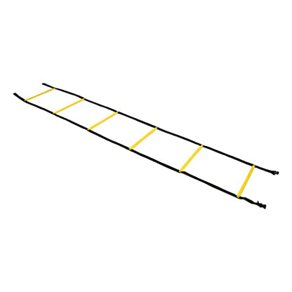2.6m Fixed Rung Agility Ladder - Heavy Duty Polypropylene Footwork Drill Equipment for Soccer Basketball
