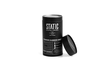STATIC Climbing - 7oz. Chalk for Rock Climbing, Weightlifting, Gym, Crossfit and Gymnastics - style: Chunky Nugget Chalk