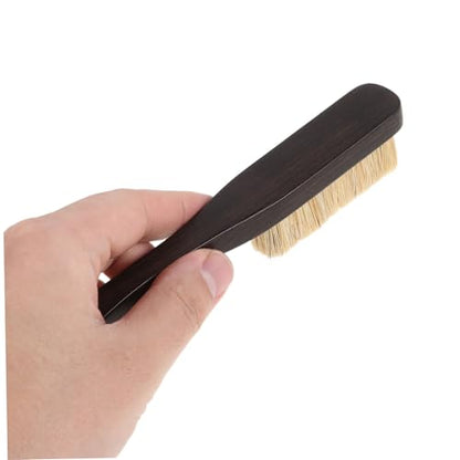 BESPORTBLE Climbing Chalk Brush Quick Drying Portable Chalk Dust Remover with Wooden Handle and Fine Boar Bristles for Outdoor Bouldering and Natural Rock Cleaning for Professional Climbers