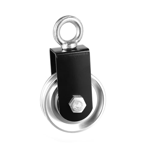 Silent Swivel Groove Wheel Pulley for Fitness Training Adjustable Bearing Lifting System Strength Training Accessories for Gym Equipment