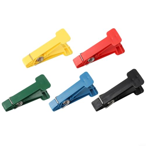 Graded Pinch Pin Exerciser Hand Therapy Equipment with 5 Color-Coded Resistance Pins 1-8 lbs Plastic and Metal Grip Strength Trainer for Finger Rehabilitation Sports Recovery Yellow Red