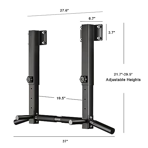 Joist Mount Pull Up Bar, Beam and Rafter Mounted Chin Up Bar