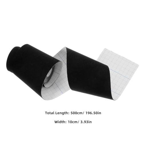 Elastic Sports Tape Spandex Material 3pcs for Muscle and Joint Support Black Grip Tape Versatile Use for Handles for Daily Life and Occasions