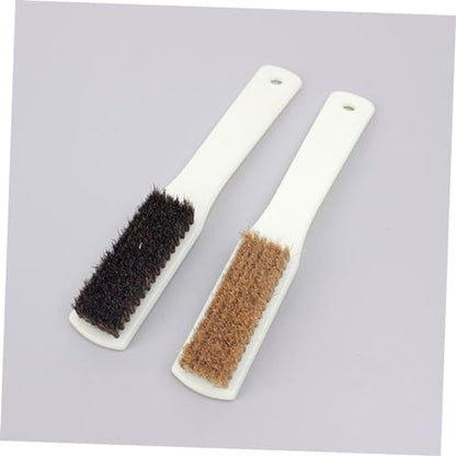 Veemoon 4pcs Rock Climbing Brush Thick Boar Hair Bristles and Sturdy Handle for Cleaning of Climbing Holds and Rocks Portable Walnut Cleaning Tool