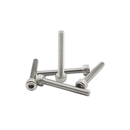 20 PCS Socket Head Cap Screws, TTZEZE 304 Stainless Steel Metric Machine Bolts Hex Socket Screw, Socket Drive Bright Finish Full Machine Threads for Shelf Chair Desk Install Repair (M4x16mm) - color: M4, size: 16mm